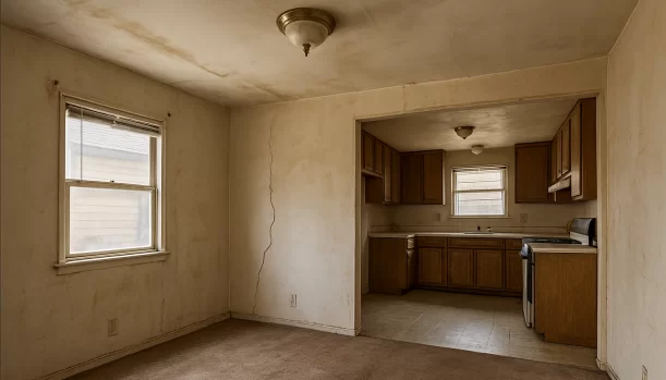 We Buy Houses As-Is in Citrus Heights California — Matt Buys Homes Interior of a house needing repairs in Citrus Heights California — we buy houses as-is