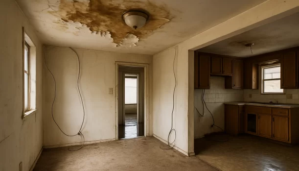 We Buy Houses As-Is in El Dorado California โ Matt Buys Homes Interior of a house needing repairs in El Dorado California โ we buy houses as-is