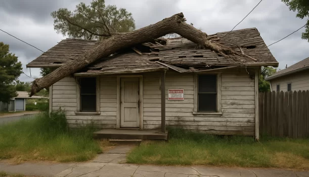 Distressed home exterior in Isleton, CA โ Matt Buys Homes cash buyer โ sell house below market value isleton