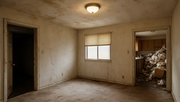 We Buy Houses As-Is in Newcastle California โ Matt Buys Homes Interior of a house needing repairs in Newcastle California โ we buy houses as-is