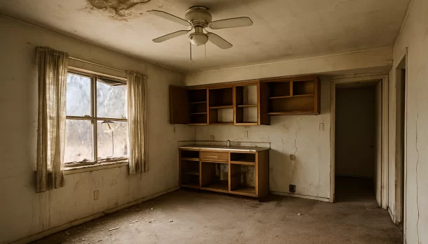 We Buy Houses As-Is in Esparto California โ Matt Buys Homes Interior of a house needing repairs in Esparto California โ we buy houses as-is