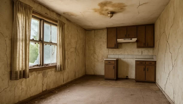 We Buy Houses As-Is in Rough and Ready California โ Matt Buys Homes Interior of a house needing repairs in Rough and Ready California โ we buy houses as-is