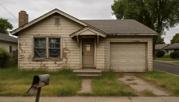 Sell Your Distressed Home in Ceres CA โ Matt Buys Homes Distressed home exterior in Ceres, CA โ Matt Buys Homes cash buyer โ avoid foreclosure ceres California
