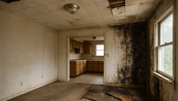 We Buy Houses As-Is in Hayward California โ Matt Buys Homes Interior of a house needing repairs in Hayward California โ we buy houses as-is