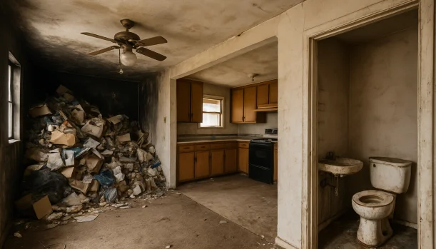 We Buy Houses As-Is in Manteca California โ Matt Buys Homes Interior of a house needing repairs in Manteca California โ we buy houses as-is