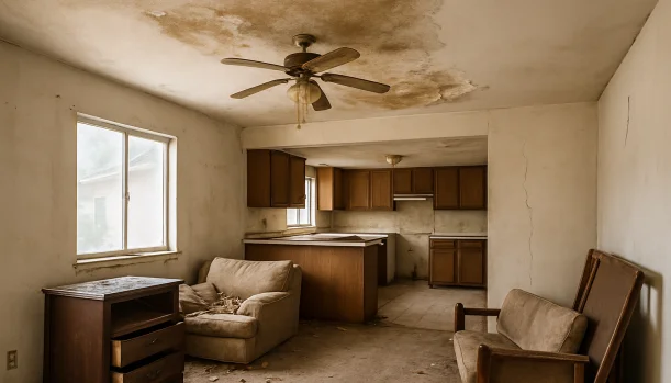 We Buy Houses As-Is in Tracy California โ Matt Buys Homes Interior of a house needing repairs in Tracy California โ we buy houses as-is