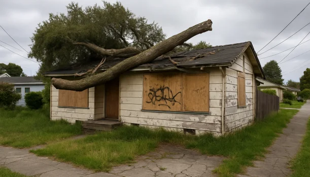 Distressed home exterior in Albany, CA — Matt Buys Homes cash buyer — sell house with tenants albany CA