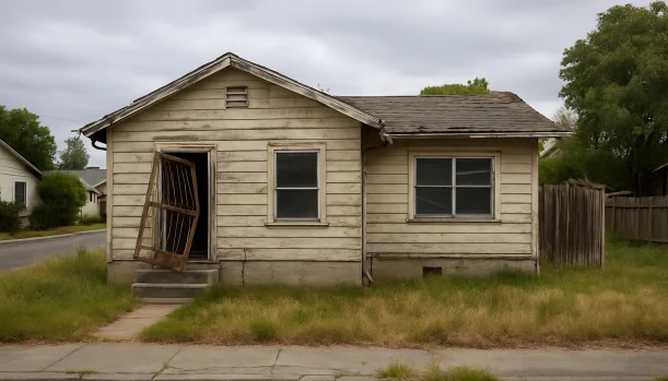 Sell Your Distressed Home in Clayton CA โ Matt Buys Homes Distressed home exterior in Clayton, CA โ Matt Buys Homes cash buyer โ sell multi family property clayton CA