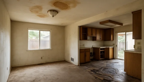 We Buy Houses As-Is in Hercules California โ Matt Buys Homes Interior of a house needing repairs in Hercules California โ we buy houses as-is