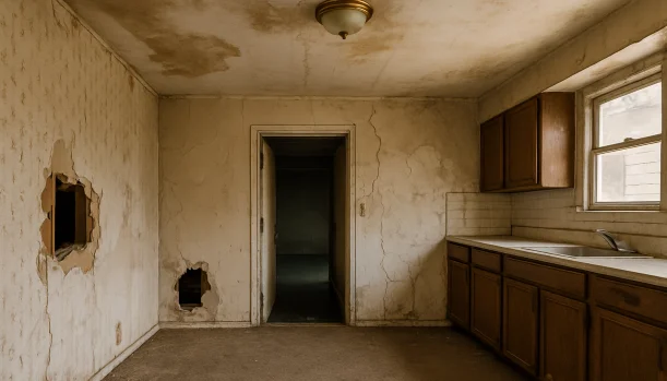 We Buy Houses As-Is in Milpitas California โ Matt Buys Homes Interior of a house needing repairs in Milpitas California โ we buy houses as-is