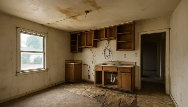 We Buy Houses As-Is in Pinole California โ Matt Buys Homes Interior of a house needing repairs in Pinole California โ we buy houses as-is