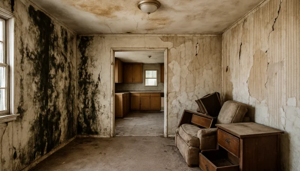 We Buy Houses As-Is in Pleasanton California โ Matt Buys Homes Interior of a house needing repairs in Pleasanton California โ we buy houses as-is