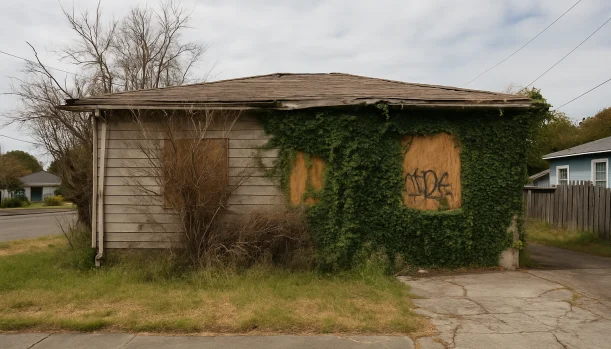 Distressed home exterior in San Pablo, CA — Matt Buys Homes cash buyer — sell tax delinquent property san pablo