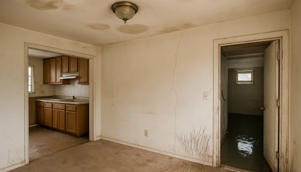 We Buy Houses As-Is in San Ramon California โ Matt Buys Homes Interior of a house needing repairs in San Ramon California โ we buy houses as-is