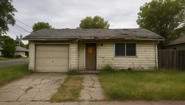 Sell Your Distressed Home in Citrus Heights CA โ Matt Buys Homes Distressed home exterior in Citrus Heights, CA โ Matt Buys Homes cash buyer โ is selling to cash buyer worth it citrus heights