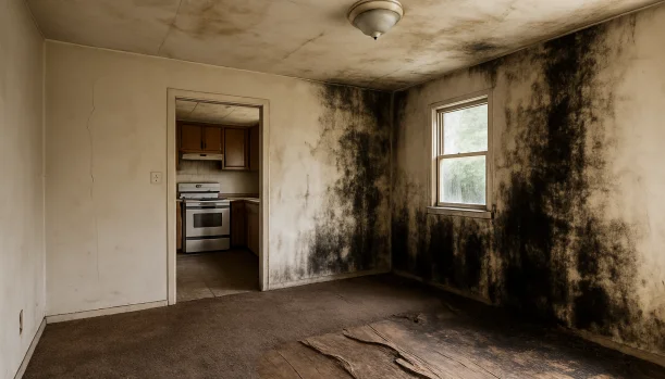 We Buy Houses As-Is in Colfax California โ Matt Buys Homes Interior of a house needing repairs in Colfax California โ we buy houses as-is