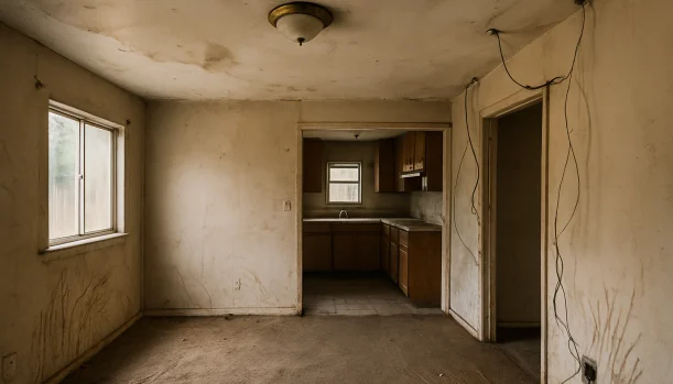 We Buy Houses As-Is in Elk Grove California โ Matt Buys Homes Interior of a house needing repairs in Elk Grove California โ we buy houses as-is