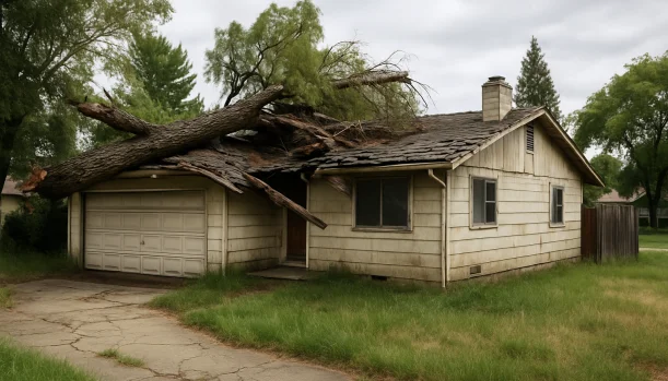 Sell Your Distressed Home in Folsom CA โ Matt Buys Homes Distressed home exterior in Folsom, CA โ Matt Buys Homes cash buyer โ we buy houses folsom CA