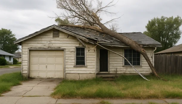 Distressed home exterior in Galt, CA — Matt Buys Homes cash buyer — sell my home for cash galt