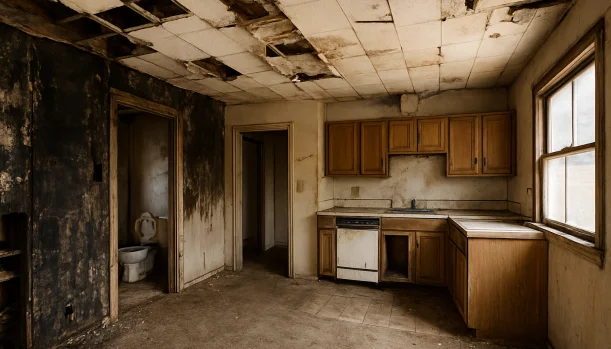 We Buy Houses As-Is in Isleton California โ Matt Buys Homes Interior of a house needing repairs in Isleton California โ we buy houses as-is