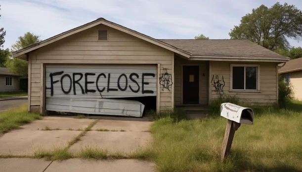 Distressed home exterior in Meadow Vista, CA — Matt Buys Homes cash buyer — stop foreclosure meadow vista CA