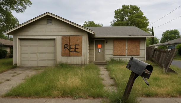 Distressed home exterior in Shingle Springs, CA — Matt Buys Homes cash buyer — avoid foreclosure shingle springs California