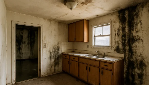We Buy Houses As-Is in Pilot Hill California — Matt Buys Homes Interior of a house needing repairs in Pilot Hill California — we buy houses as-is